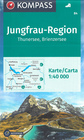 JUNGFRAU REGION mapa turystyczna 1:40 000 KOMPASS (1)