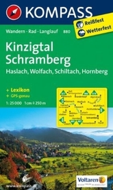 KINZIGTAL SCHRAMBERG wodoodporna mapa turystyczna 1:25 000 KOMPASS
