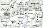 SURSELVA - DISENTIS - VALSERTAL - FLIMS wodoodporna mapa samochodowa 1:60 000 Kummerly + Frey (2)