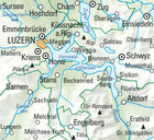 LUCERNA - JEZIORO CZTERECH KANTONÓW wodoodporna mapa rowerowa 1:60 000 Kummerly + Frey (3)