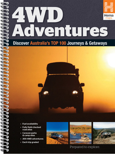 AUSTRALIA 4WD Adventures atlas samochodowy HEMA (1)